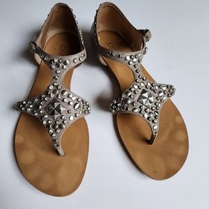 Joan & David Embelished Gladiator Sandals